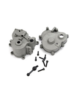 5181 Gearbox halves (front & rear)/ rubber access plug/ shift detent ball/ spring/ 4mm GS/ shift shaft seal, glued