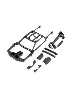 9513X Body support (assembled with front mount & rear latch)/ skid pads (roof) (left & right)