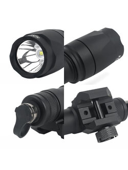 WD04044-BK-LOGO M600C MINI SCOUT LIGHT Single Pressure Pad Version (With SF Logo)