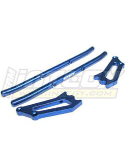 INT-T3860-NB Aluminum Rear Bumper for E/T-Maxx (3903,3905,3906,3908,4907,4908,4909,4910)
