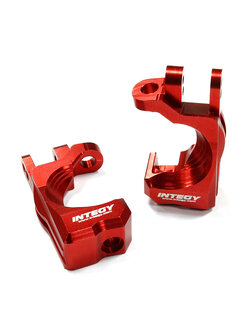 INT-T8590RED Billet Machined T2 Caster Blocks for 1/10 Stampede 4X4, Slash 4X4 & Rustler 4X4