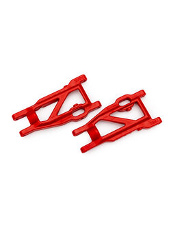 3655-RED Suspension arms, red, front/rear (left & right), heavy duty (2)