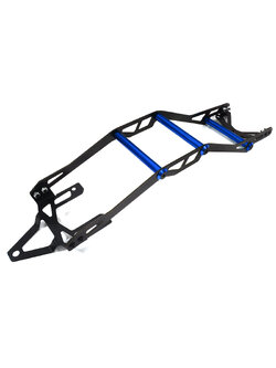 INT-C29593BLUE Alloy Metal Exo-Skeleton Body Roll Cage Kit for Traxxas 1/10 Rustler 4X4