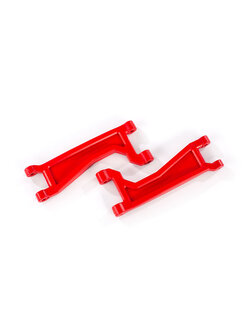 8998R Suspension arms, upper, red (left or right, front or rear) (2) (for use with #8995 WideMaxx® suspension kit)