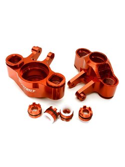 INT-C28681RED Billet Machined Steering Knuckles for Traxxas 1/10 E-Revo 2.0