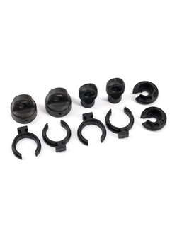 9762A Shock cap (2)/ spring perch (2)/ rod end (2)/ spring preload spacer (4)