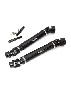 C31636BLACK Universal Drive Shafts for Traxxas 1/10 Maxx V2 w/ WideMaxx