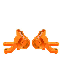 10734-ORNG Orange Aluminum Steering Blocks (L&R)