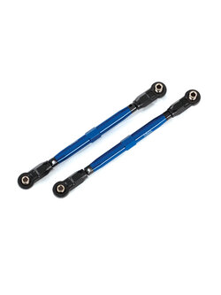 8997X Toe links, front (TUBES blue-anodized, 6061-T6 aluminum) (2) (for use with #8995 WideMaxx™ suspension kit)