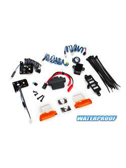 8035 LED light set, complete with power supply, TRX-4 (contains headlights, tail lights, side marker lights, & distribution block) (fits #8010 body)