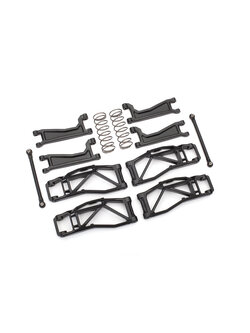 8995 Suspension kit, WideMaxx™, black (includes front & rear suspension arms, front toe links, rear shock springs)