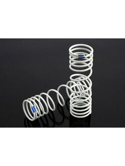6868 Springs, rear (progressive, +20% rate, blue) (2)