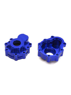INT-C27975BLUE Billet Alloy Portal Outer Housings for Traxxas TRX-4 Scale & Trail Crawler