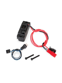 8028 LED lights, power supply (regulated, 3V, 0.5-amp), TRX-4/ 3-in-1 wire harness