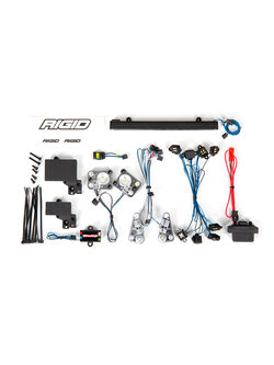 8095 LED light set, complete with power supply (contains headlights, tail lights, roof light bar, rock lights & distribution block) (fits #8011 body)