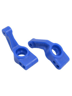 RPM-80385 Rear Bearing Carriers for the Traxxas Slash 2wd, Nitro Slash, e-Stampede 2wd & e-Rustler - Blue