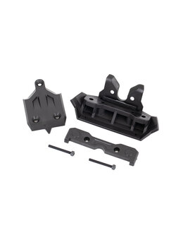 9535 Bumper, front/ skidplate, front/ tie bar mount, front/ 3x25 CS (2)