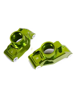 INT-C29373GREEN Billet Machined Rear Hub Carriers for Traxxas 1/10 Maxx Truck 4S