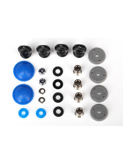 7463 Rebuild kit, GTR long/xx-long shocks (x-rings, bladders, pistons, piston nuts, shock rod ends, hollow balls) (renews 2 shocks)