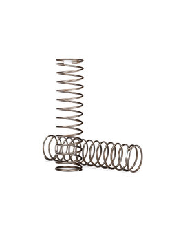 8043 Springs, shock (natural finish) (GTS) (0.30 rate, white stripe) (2)