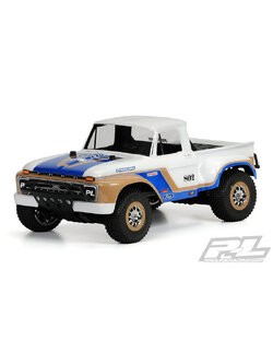 PRO-3408-00 1/10 1966 Ford F-100 Clear Body: Short Course (ใส่ได้กับ Slash2WD, Slash4X4 ต้องเปลี่ยนเสาบอดี้)