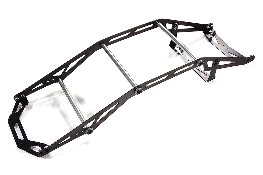 INT-C29616SILVER Metal Alloy Exo-Skeleton Body Roll Cage Kit for Traxxas X-Maxx 4X4