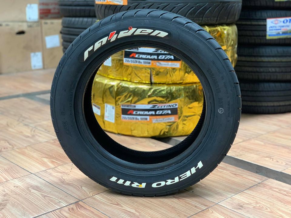 HERO R111 195/50R15 (R) ยางใหม่ปี2020 มี1เส้น ยางลายซิ่ง