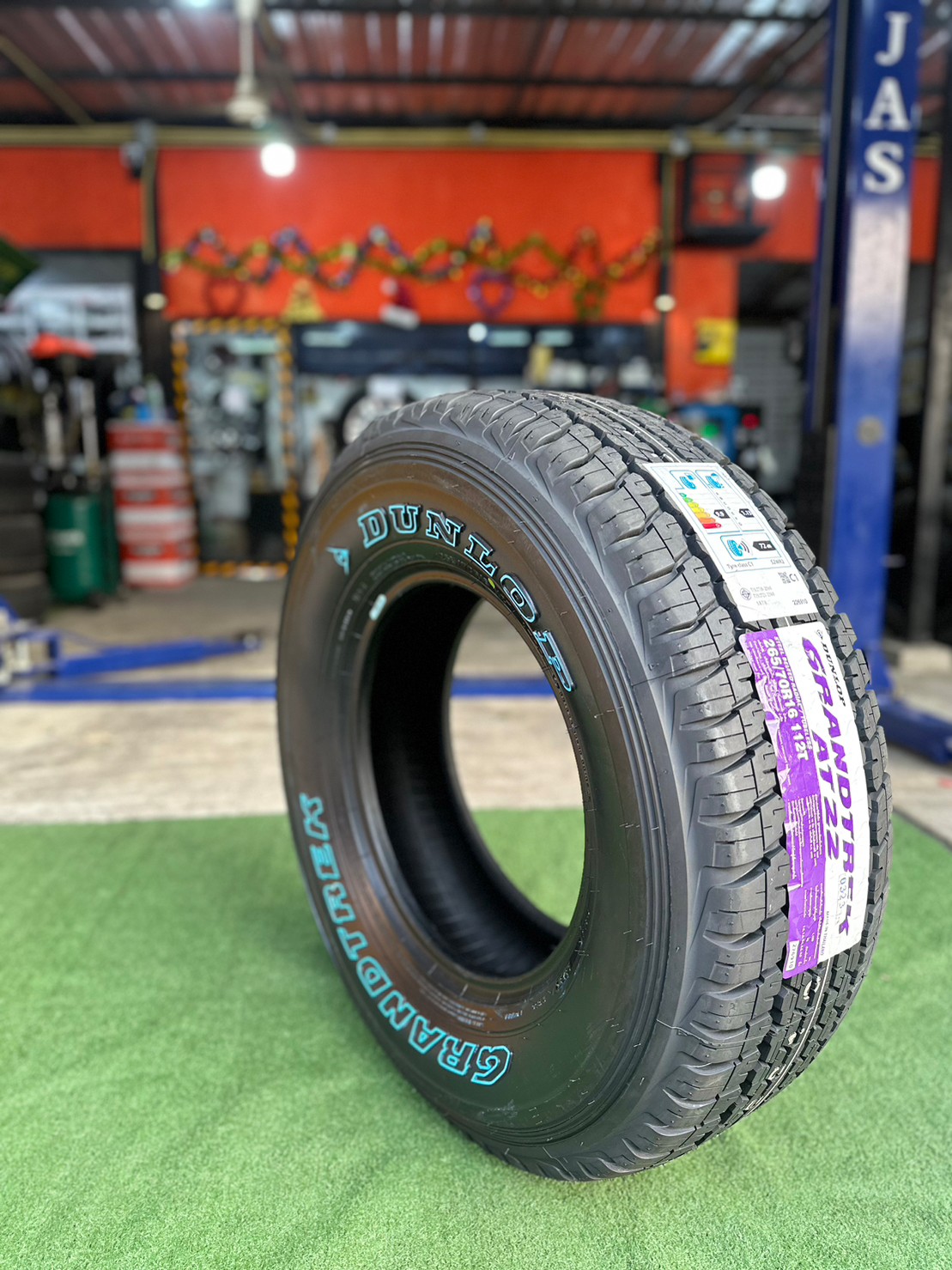ยางใหม่ดันลอป DUNLOP GRANDTREK AT22 265/70R16 ยางใหม่ปี2023