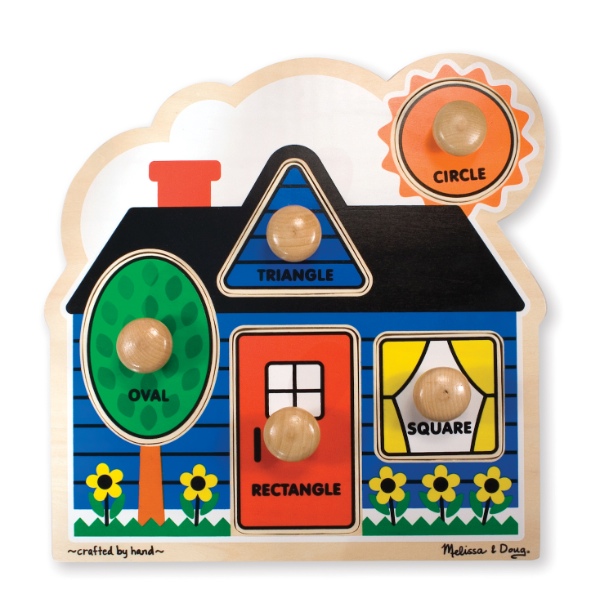 JBM014-2053 Jumbo Knob Puzzle - Shapes