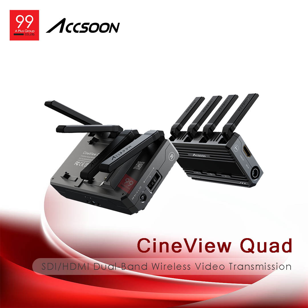 Accsoon CineView Quad Dual-Band Wireless Video Transmission