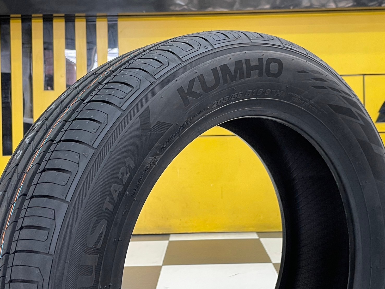 #ยางใหม่คัมโฮ #Kumho #TA21 205/55R16 ยางใหม่ปี2024