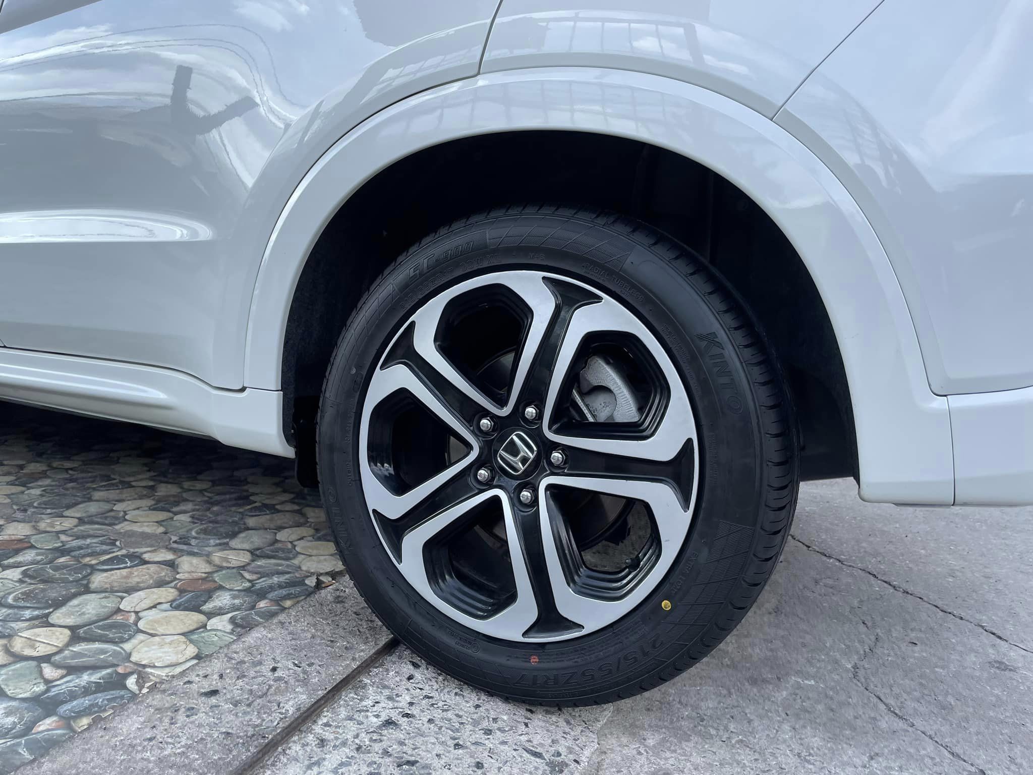 #HONDA_HRV เปลี่ยนยาง #KINTO_SC900_215/55R17ยางนุ่มเงียบคุณภาพดี