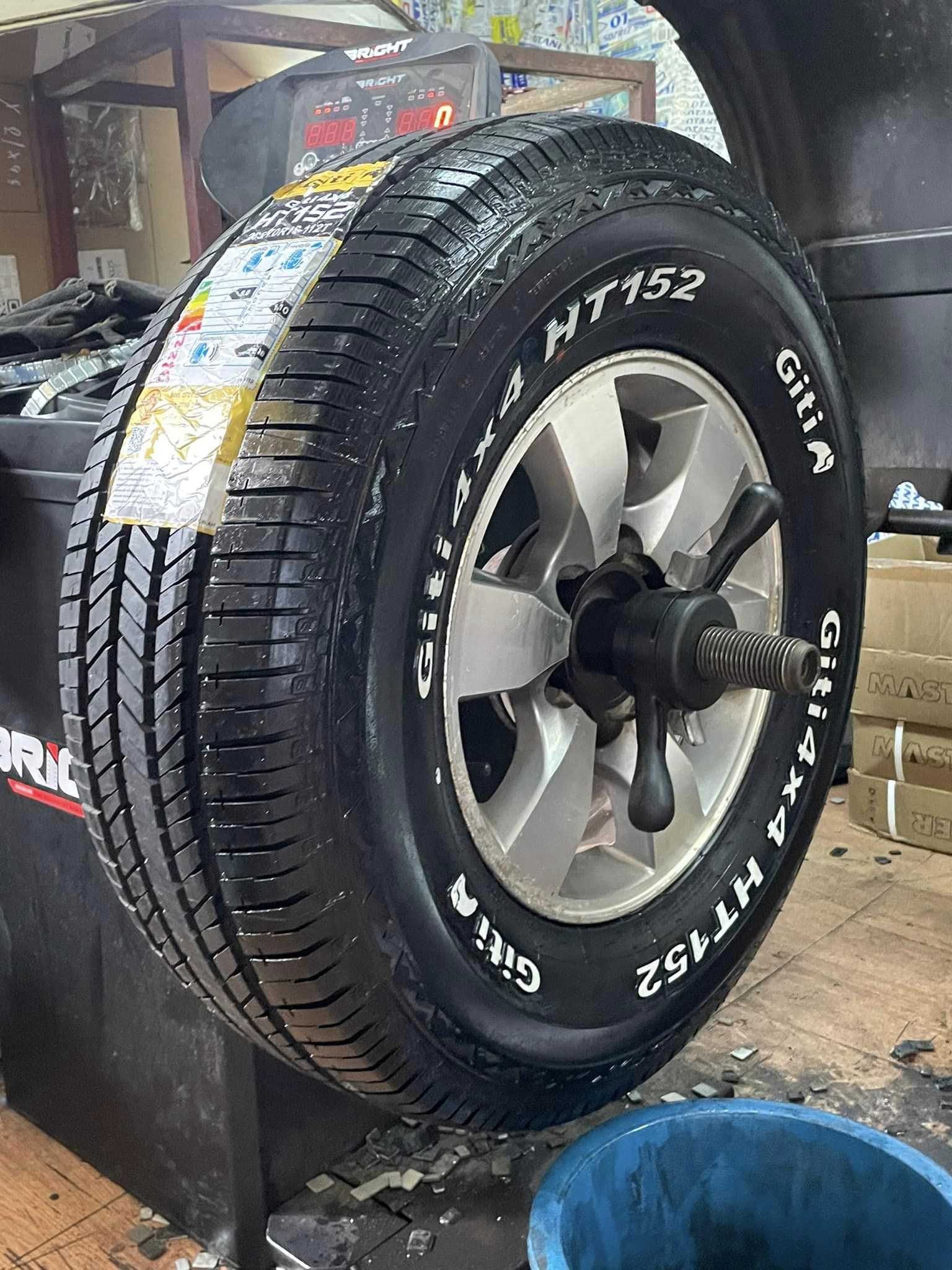 #TOYOTA_FORTUNER เปลี่ยนยาง #GITI_4X4HT152_265/70R16