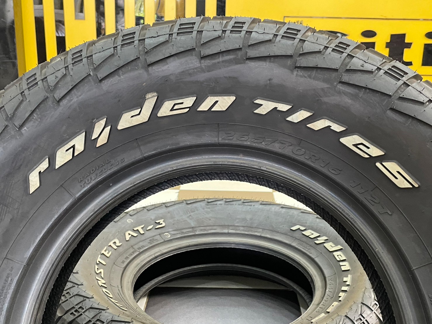RAIDEN AT3 265/70R16 ยางใหม่ปี2021