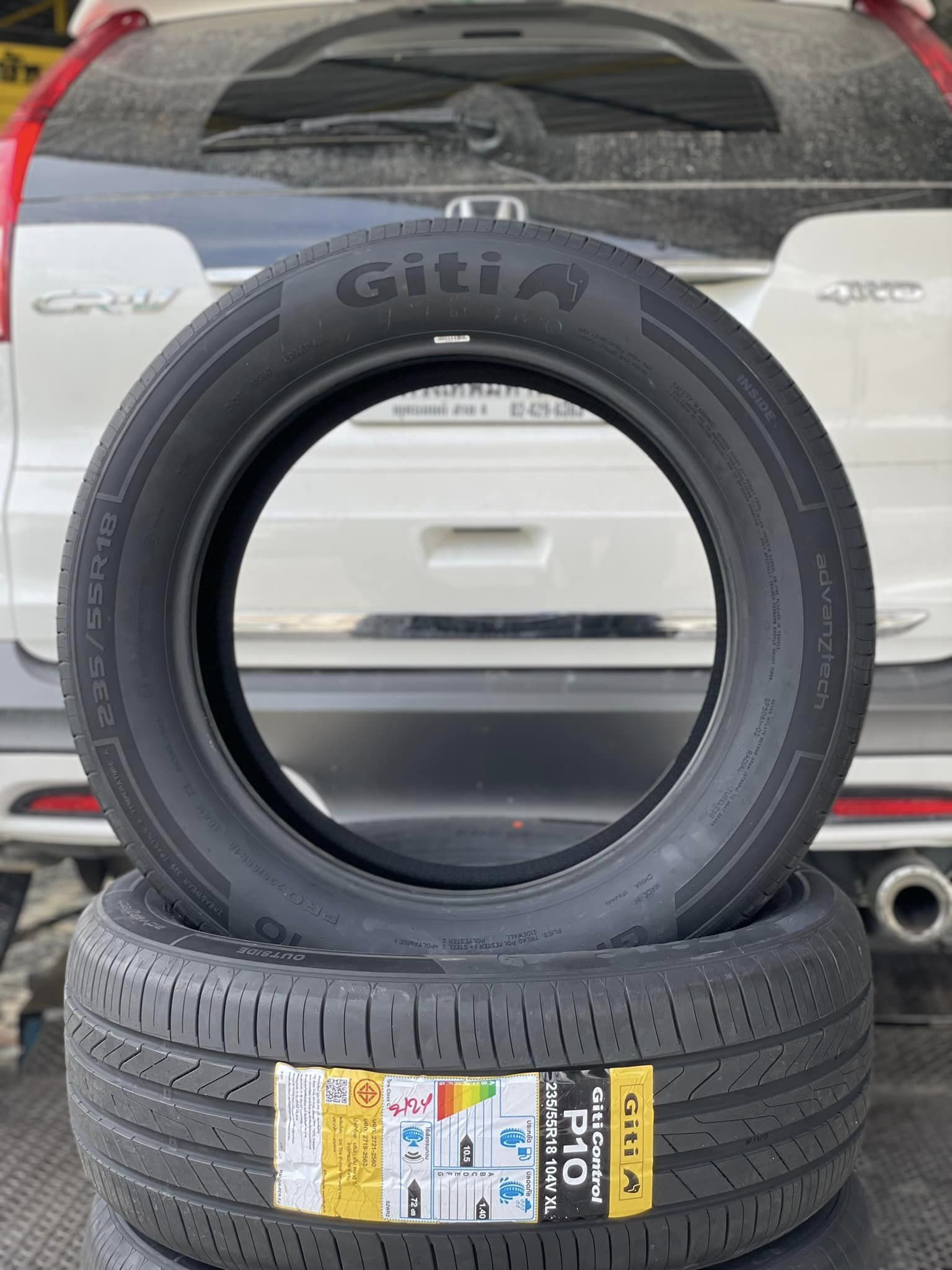 #HONDA_CR-V❤️ #GITI_CONTROL P10 235/55R18 ยางสมรรถนะสูงนุ่มเงียบ