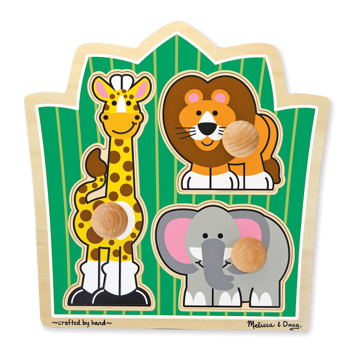 3375 Jungle Friends Jumbo Knob Puzzle