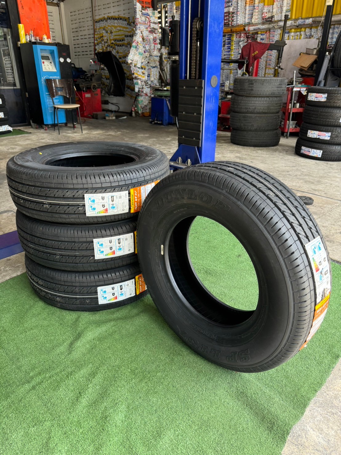 🔥🔥ยางใหม่ดันลอป #DUNLOP SP LT37 215/70R15 ยางใหม่ปี2024🔥🔥