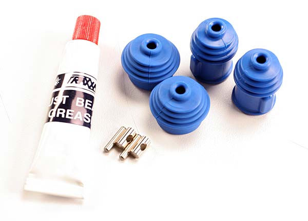 5129 Rebuild kit (for Revo/Maxx steel constant-velocity driveshafts) (includes pins, dustboots, & lube for 2 driveshafts assemblies)