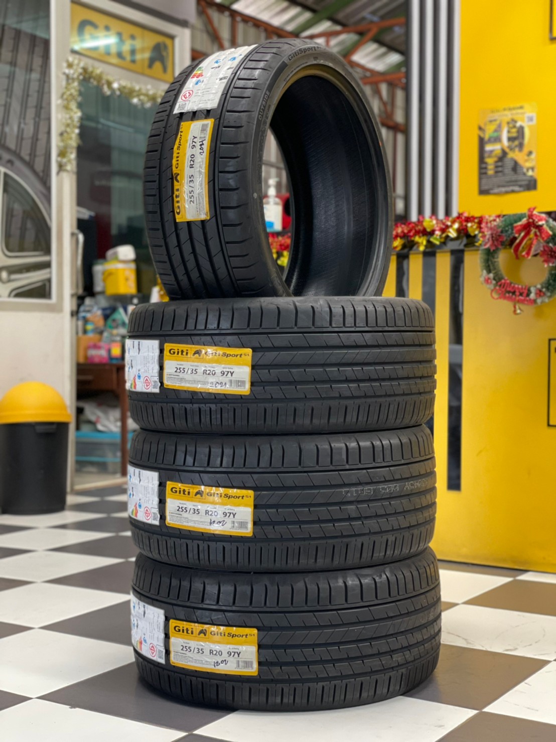 255/35R20 Giti SportS1 ยางสปอร์ตคุณภาพดี นุ่มเงียบ ยางใหม่ปี21 ราคาโปรโมชั่นพิเศษ พร้อมติดตั้งฟรี