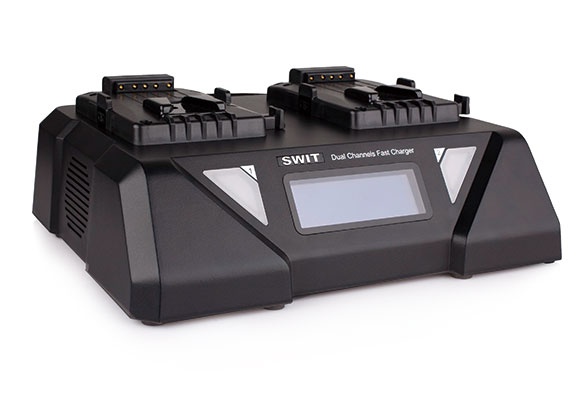 SWIT S-3812S 2-ch V-mount Super Fast Charger