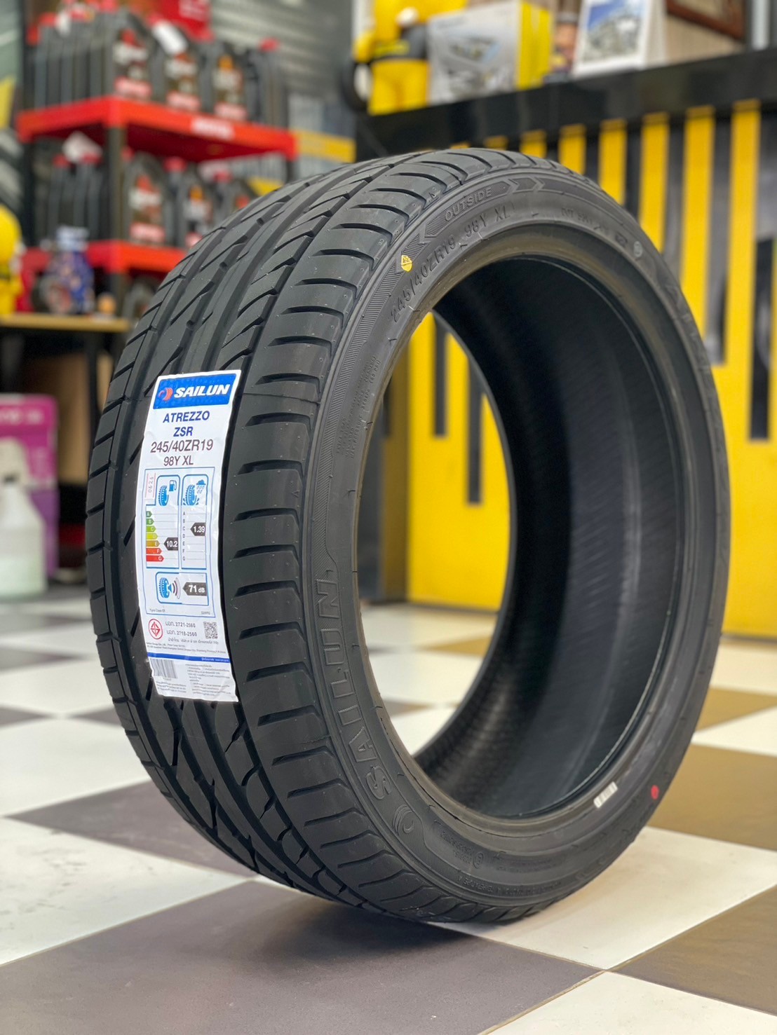 #ยางใหม่ไซหลุน #SAILUN ATREZZO #ZSR 245/40ZR19 ยางใหม่ปี2024