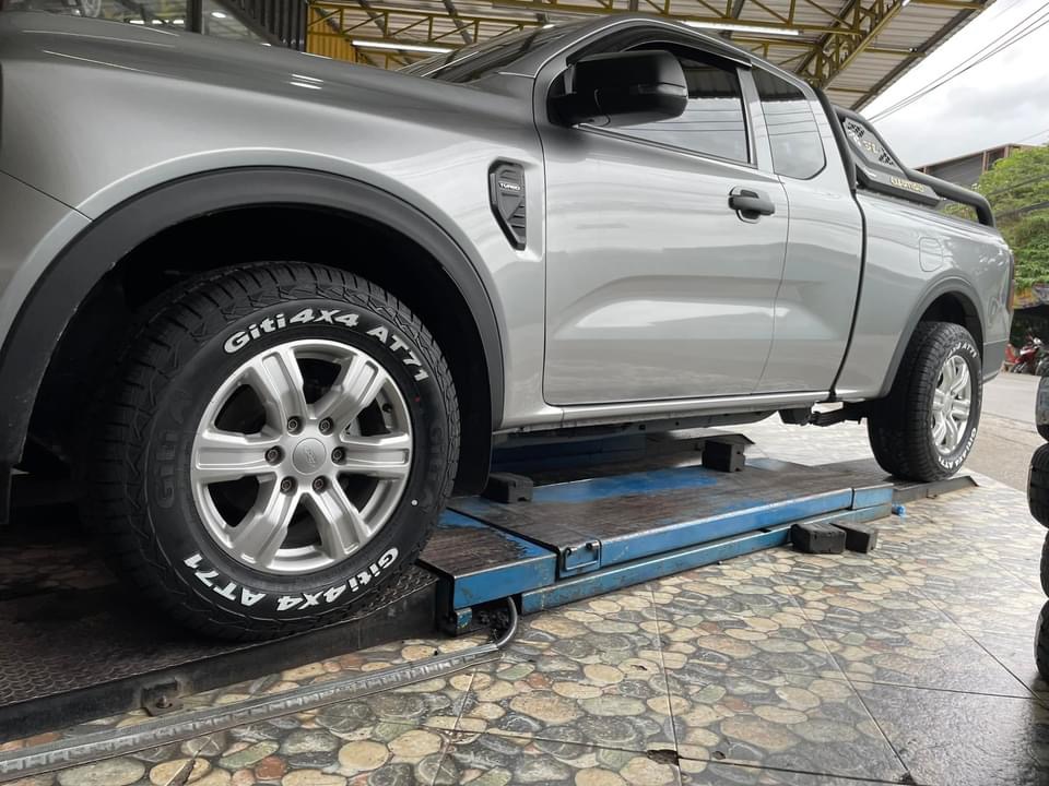 🛻#FORD_RANGER เปลี่ยนยาง 🛞ยางจีที GITI 4x4 AT71 265/65R17🛞
