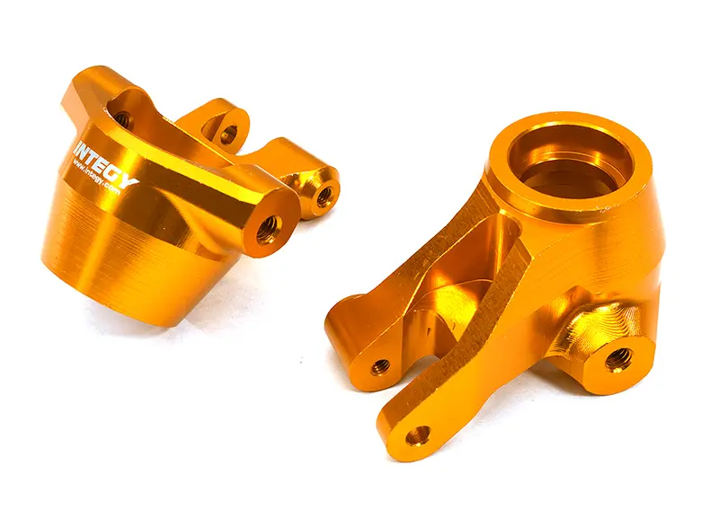 C32960ORANGE Billet Machined Steering Knuckles for Traxxas 1/8 Sledge 4WD