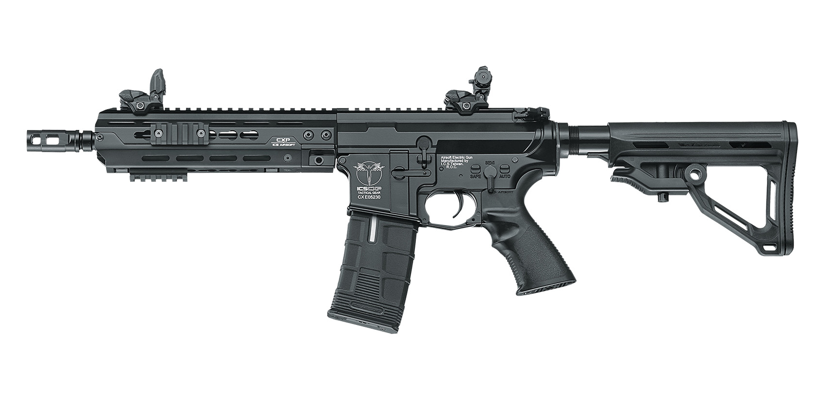 ICS-270 CXP-HOG MTR Stock-BK (Front Wired) (สินค้าตัวโชว์)