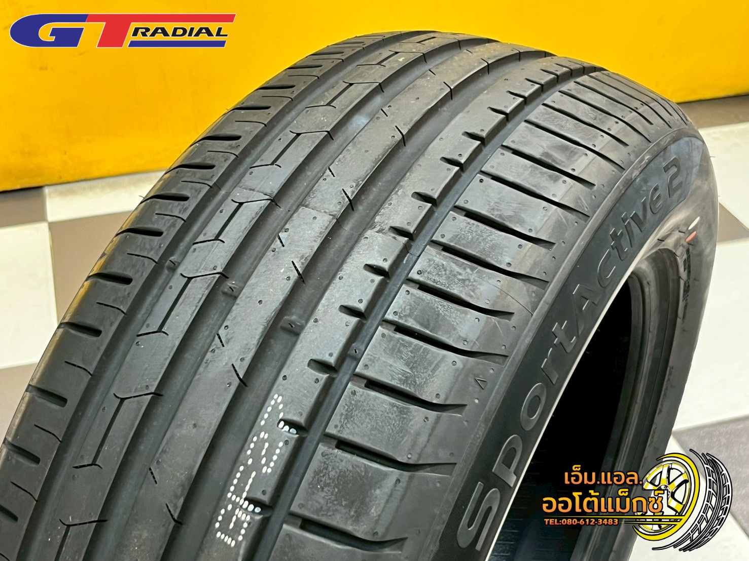 GT Radial SportActive 2 ขนาด 255/55R19 ยางใหม่ปี2025