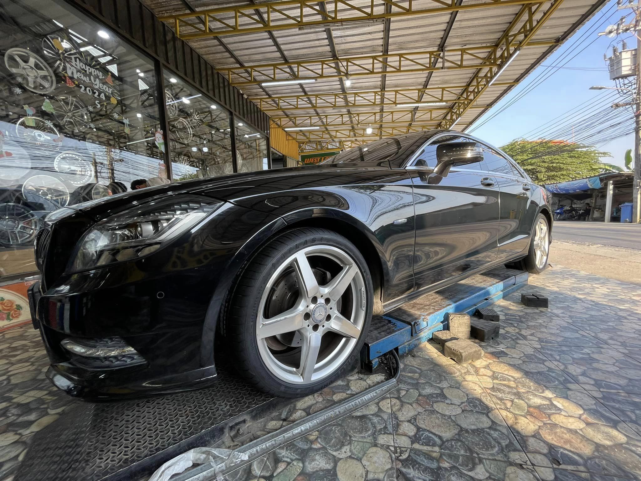 BENZ_CLS250❤️🌟💯 #ยางสปอร์ตพรีเมี่ยม นุ่มเงียบ สมรรถนะสูง ❤️ #ATLAS_FORCE UHP 255/35R19 🎉 #KUMHO_TA91_285/30R19