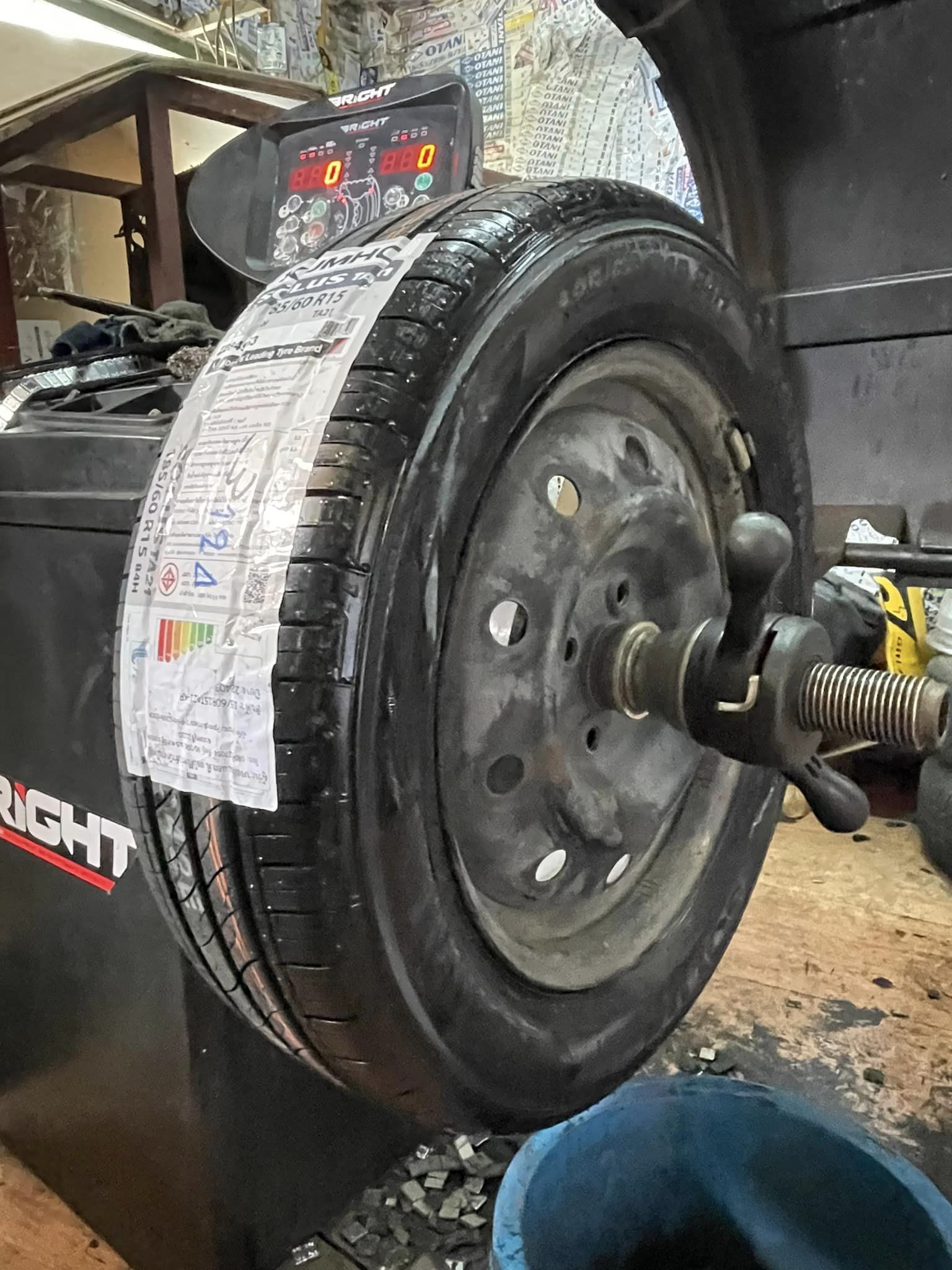 #SUZUKI_SWIFT เปลี่ยนยาง #KUMHO_TA21_185/60R15