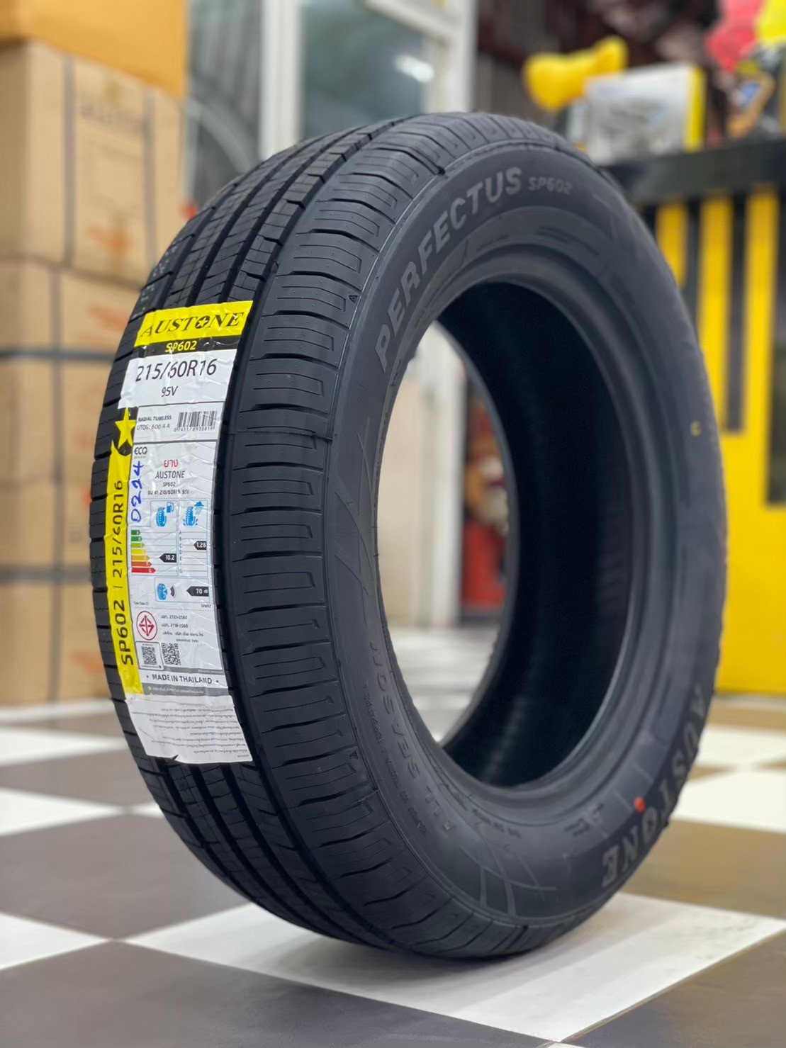 🔥🔥🔥AUSTONE SP602 215/60R16 ยางใหม่ปี2024🔥🔥🔥