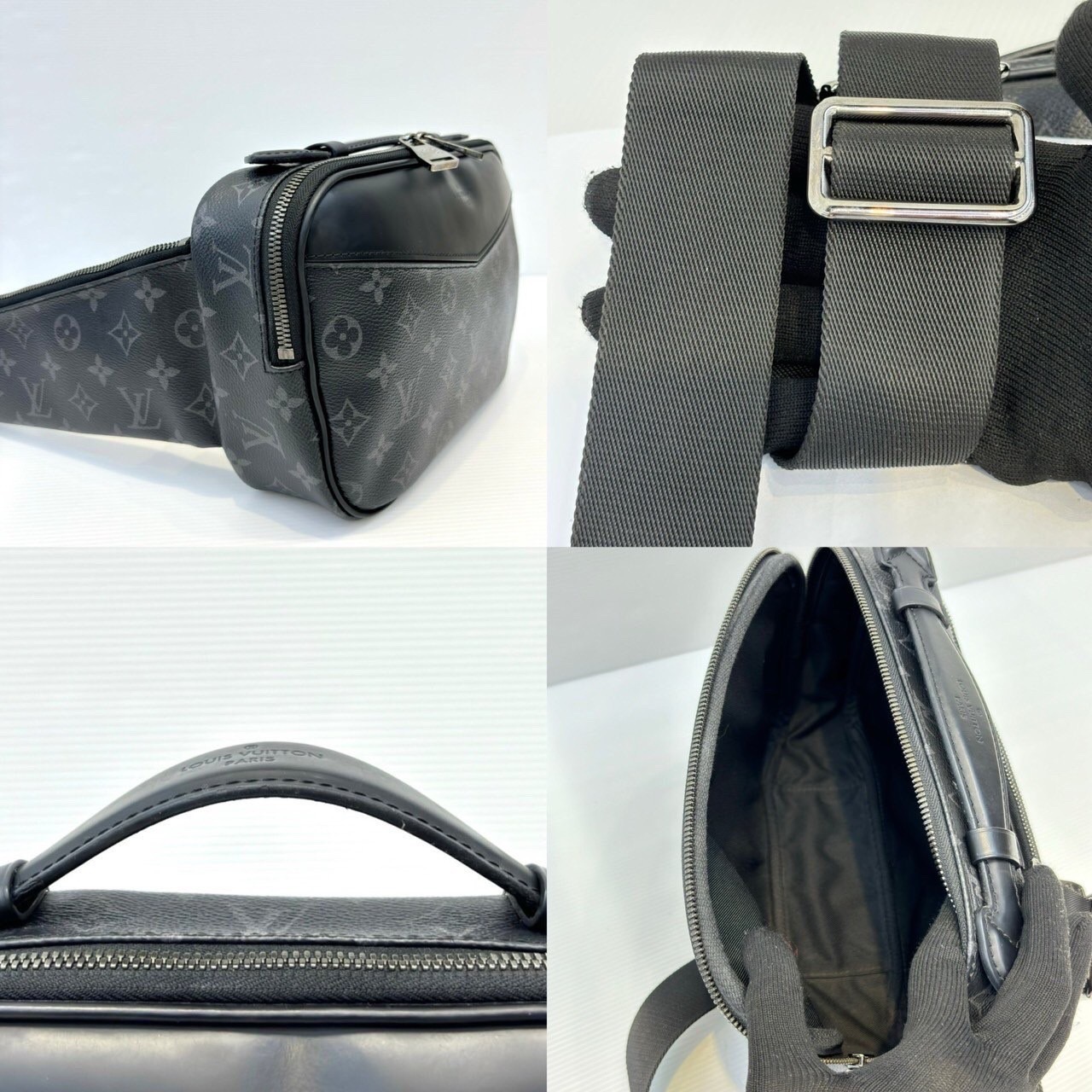 LOUIS VUITTON Bumbag Monogram Eclipse