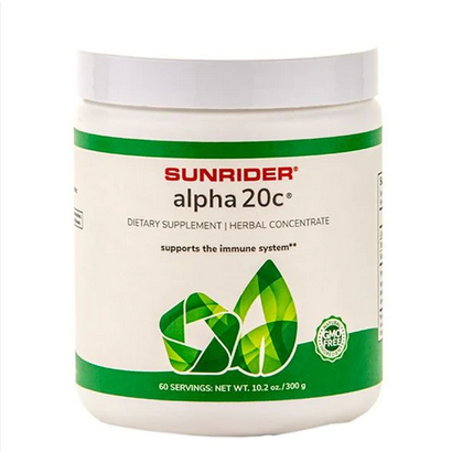Alpha20c Container (ผงเทียบเท่า 600 แคปซูล) มีช้อนให้ตัก